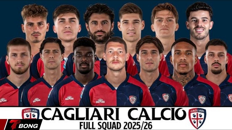 Đội hình của Cagliari mùa giải hiện tại